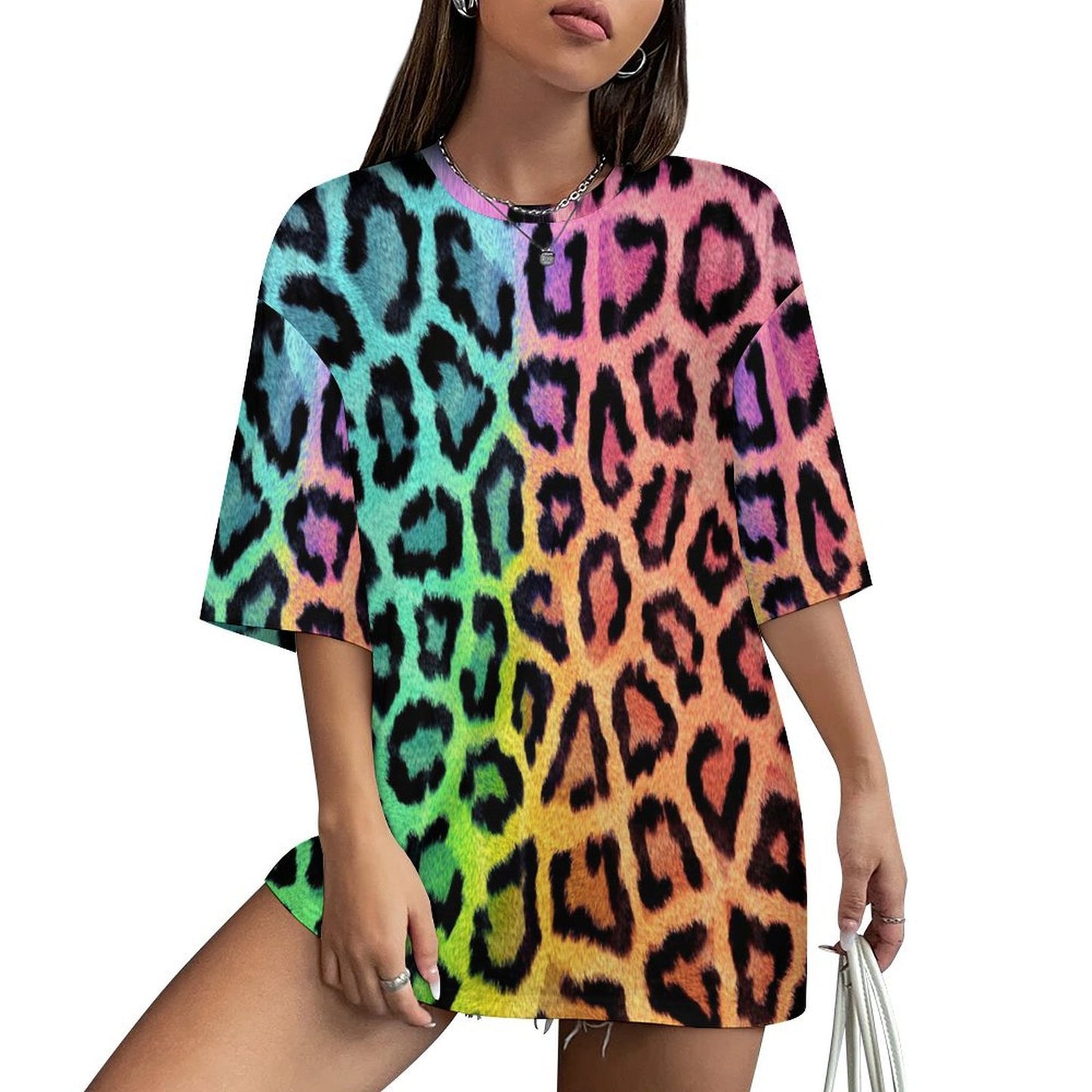 All-Over Print Women's Medium Sleeved T-shirt