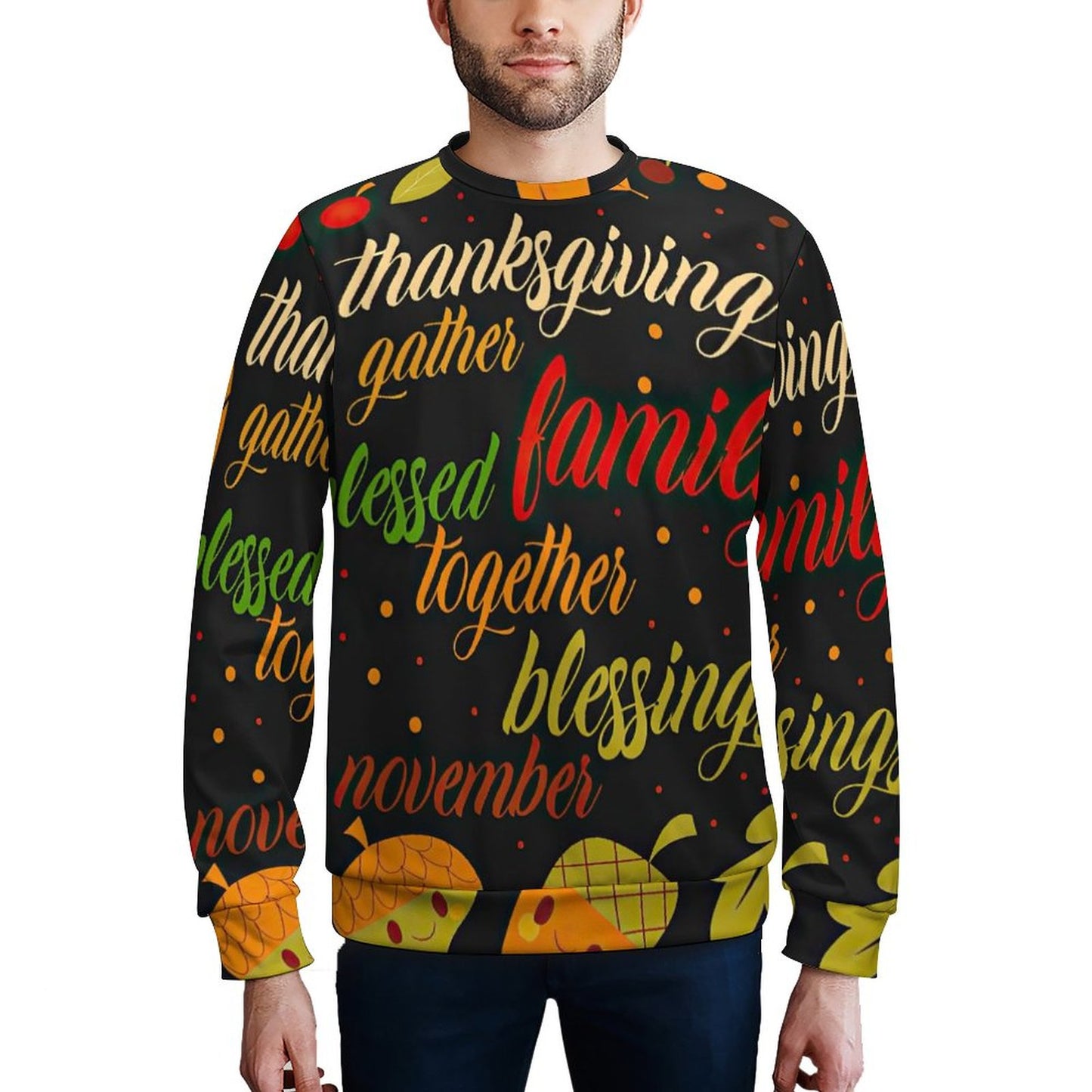 All-over Print Men's Pullover Sweatshirt