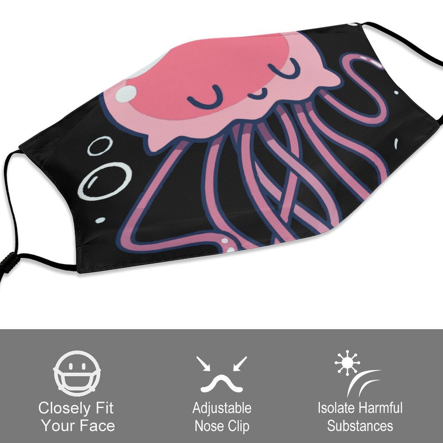 Children Face Mask with Filters (5 different patterns)