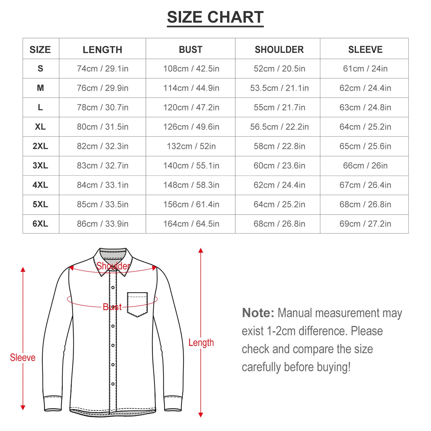 All-Over Print Lapel Pocket Long Sleeve Shirt