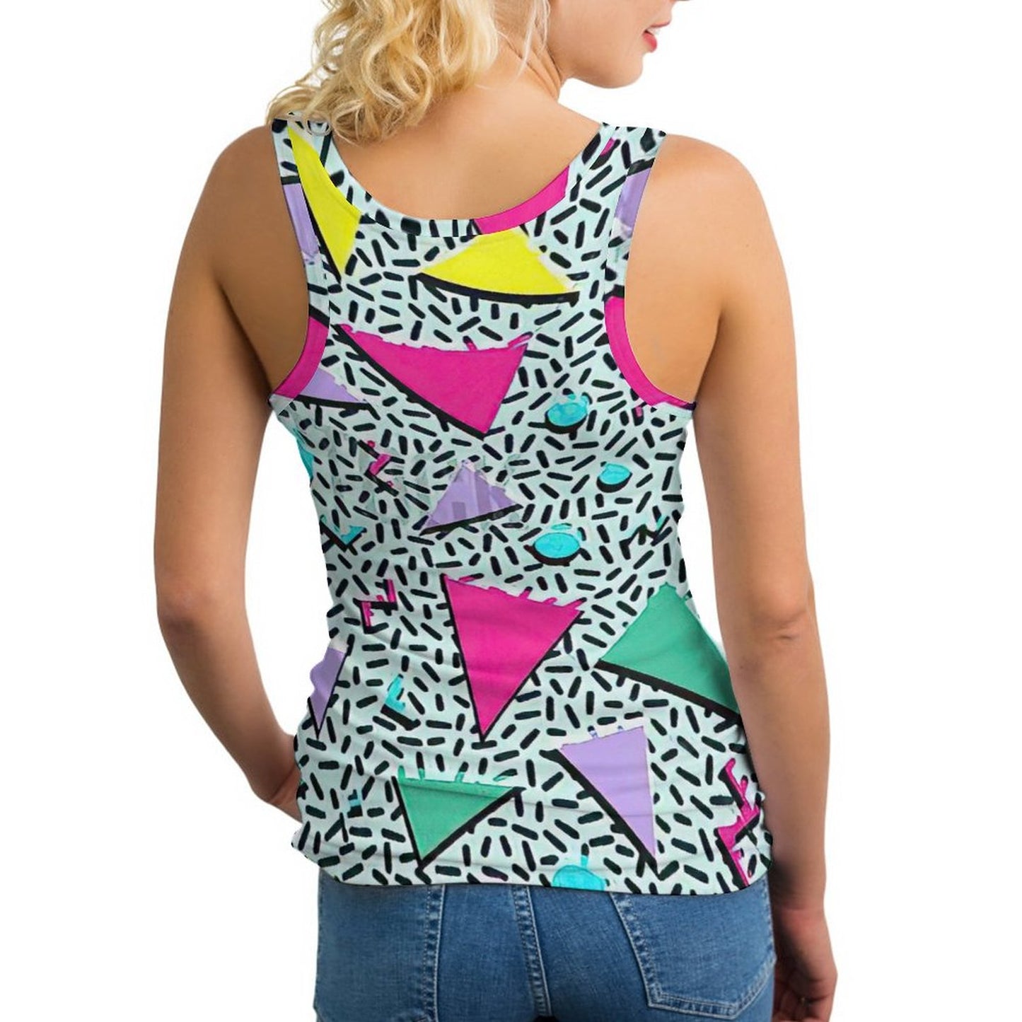 All-Over Print Women's Sports Vest