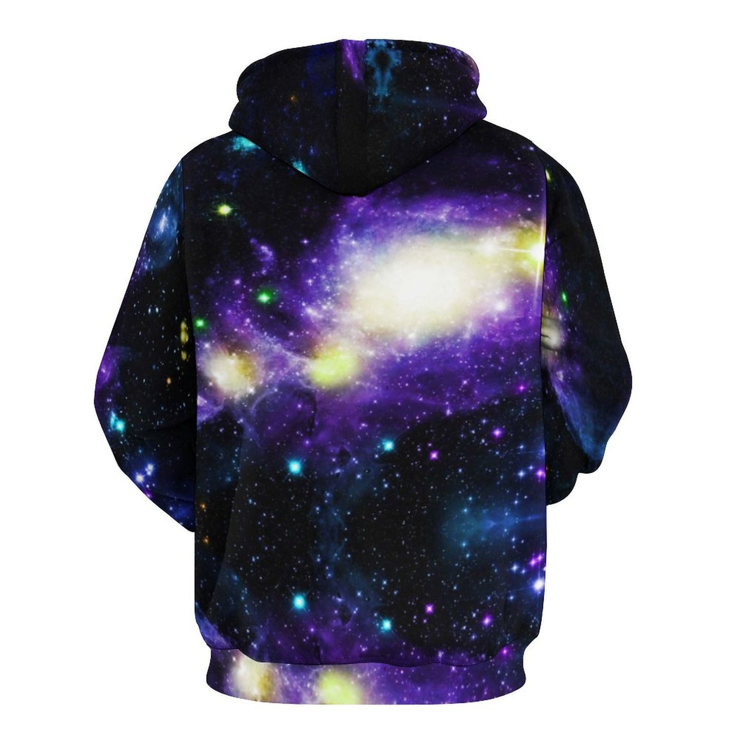 All-Over Print Hoodie with Adjustable Hood