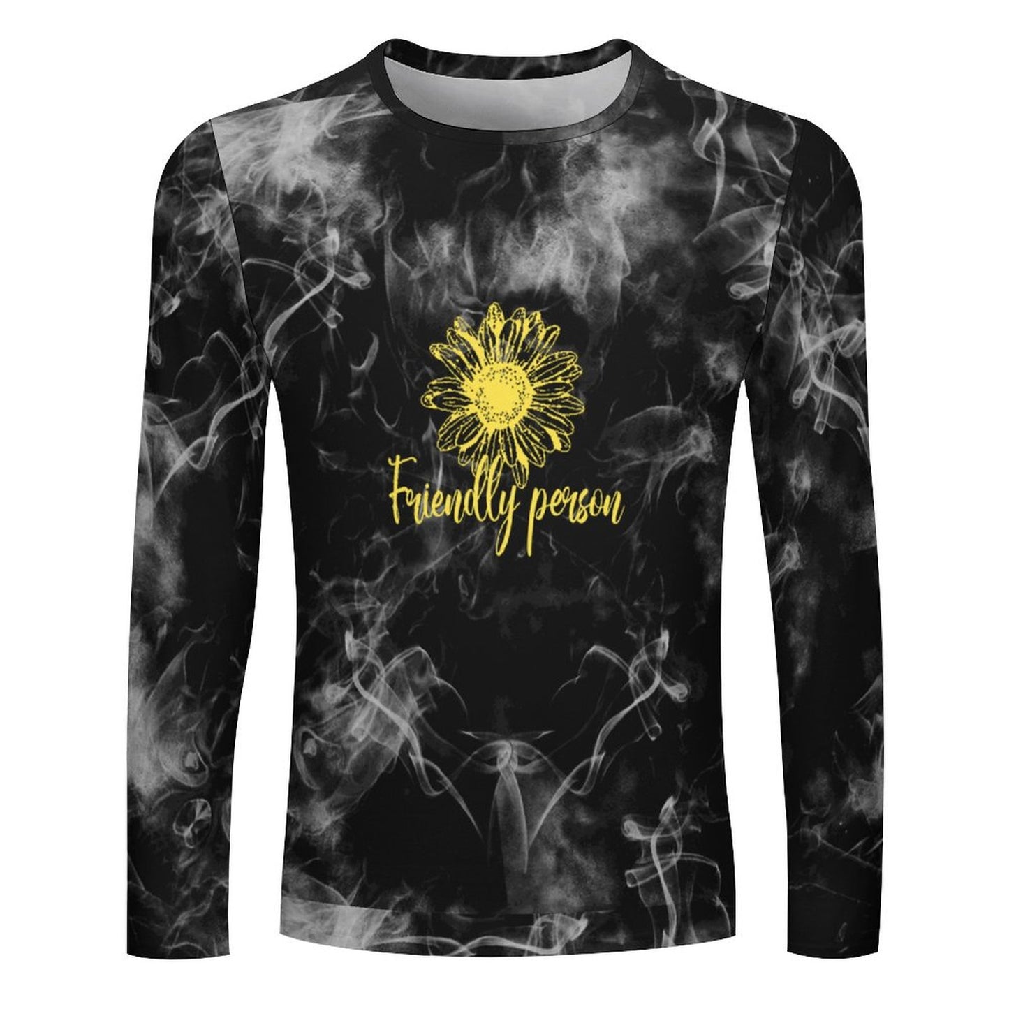 All-Over Print Men's Lightweight Long Sleeve T-Shirt
