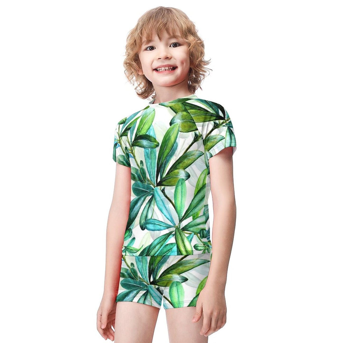 All-Over Print Children's Swimsuit Sets