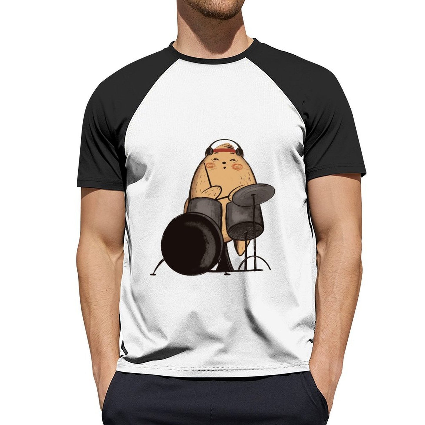 100% Cotton Men's Short Sleeve T-Shirt