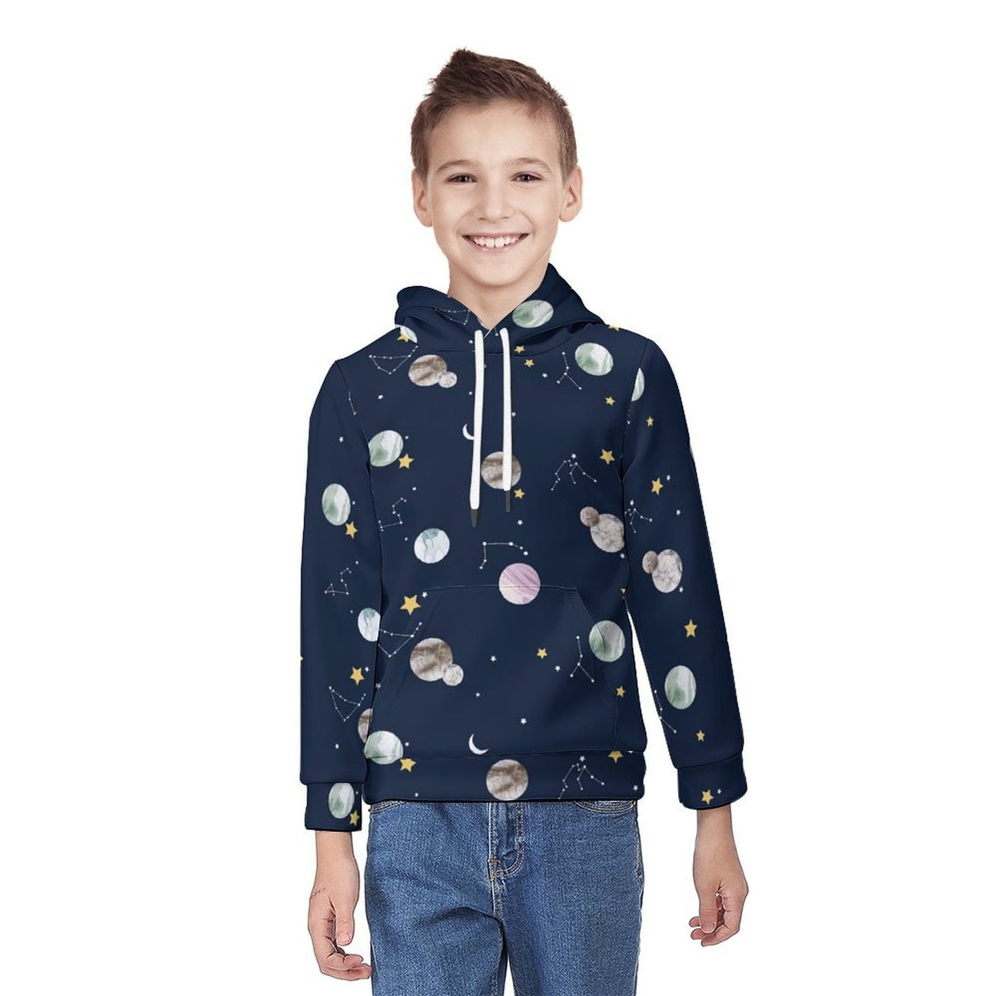 All-Over Print Youth Lightweight Hoodie