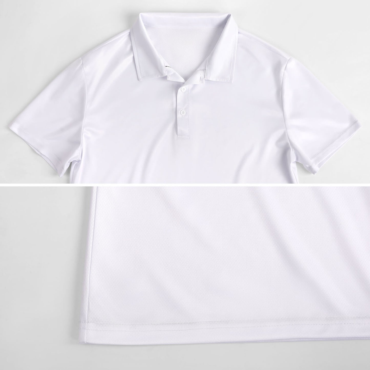 All-Over Print Men's Polo Straight Shirt