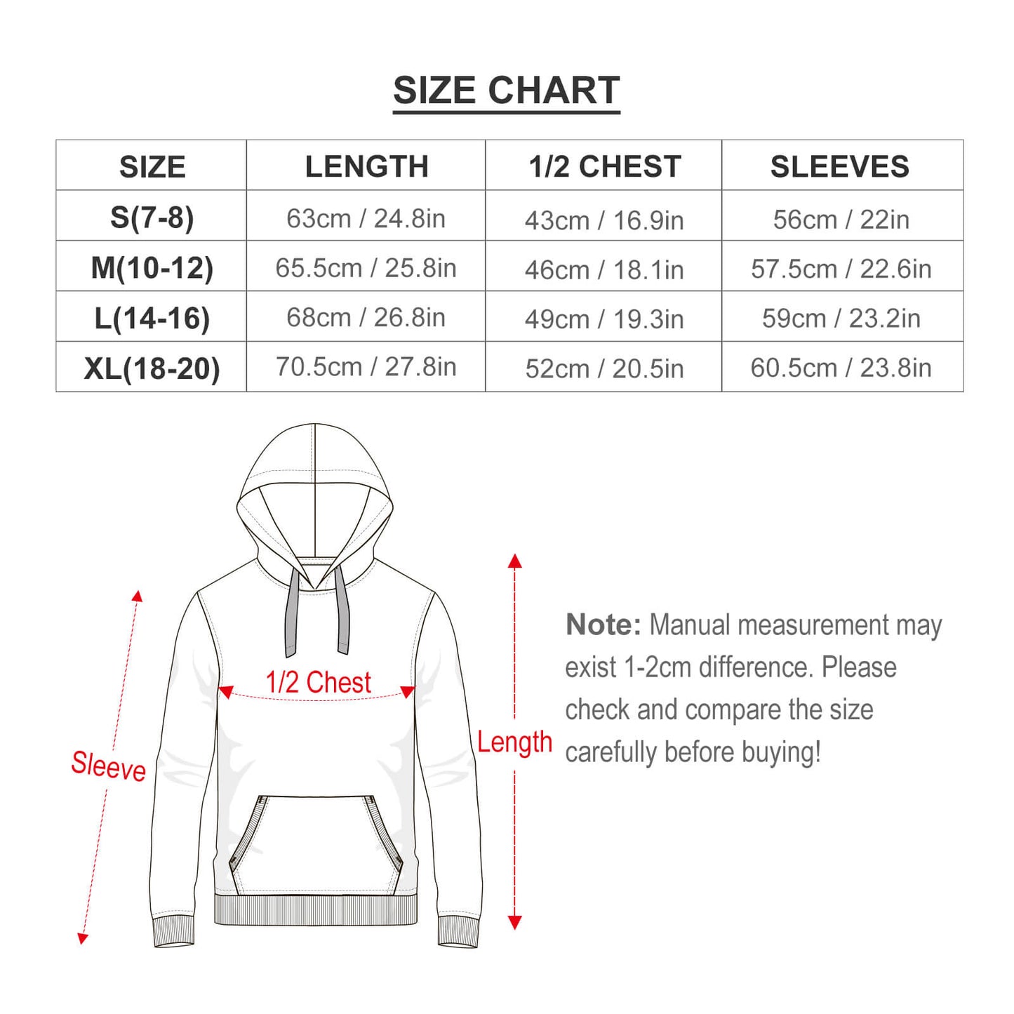 All-Over Print Children's Hoodie