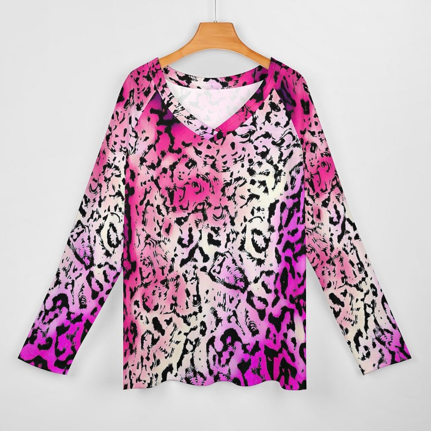 All-Over Print Women's Long Sleeve Loose T-Shirt
