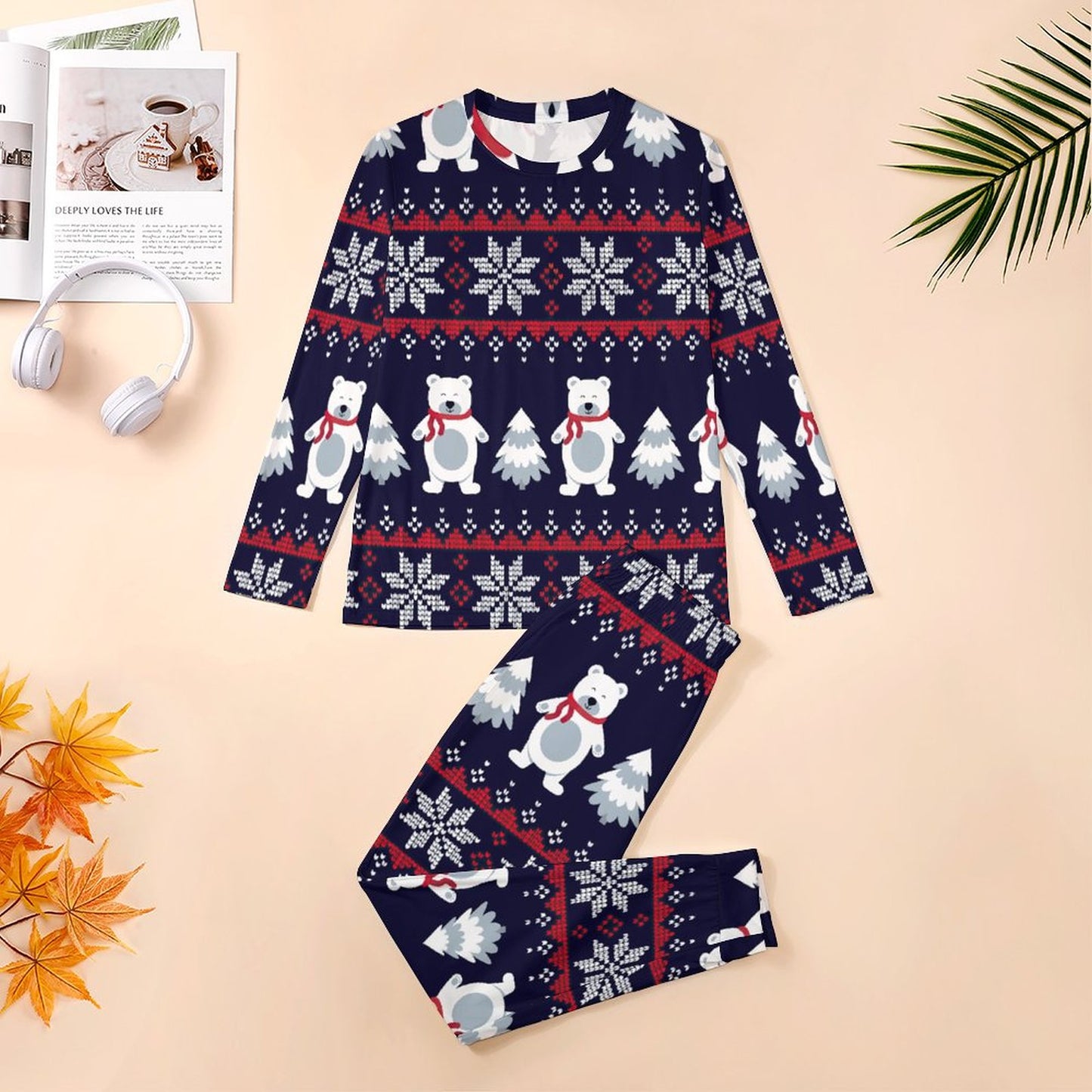 All-Over Print Men's Soft Pajama Set