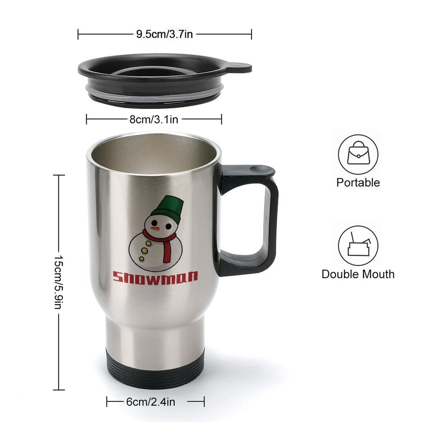 14oz Tumbler Travel Coffee Mug