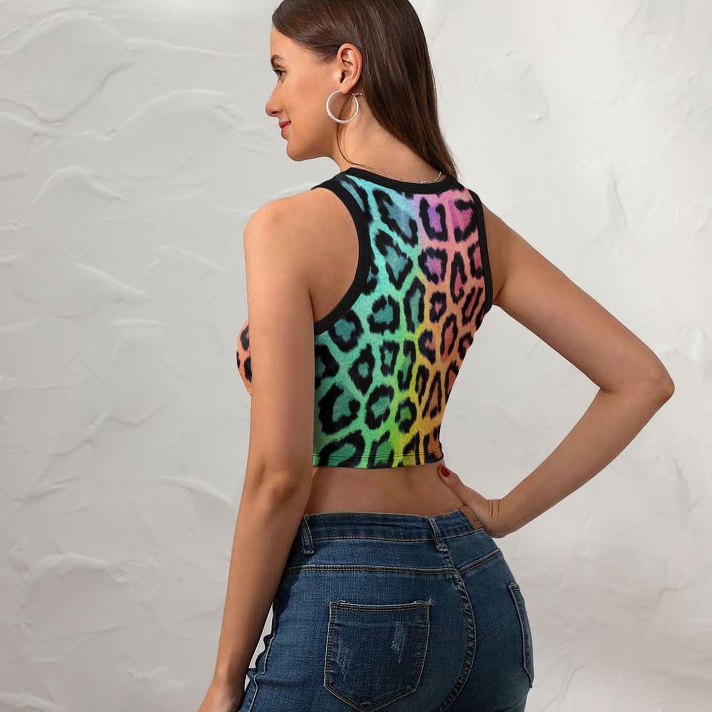 All-Over Print Women's Crop Top
