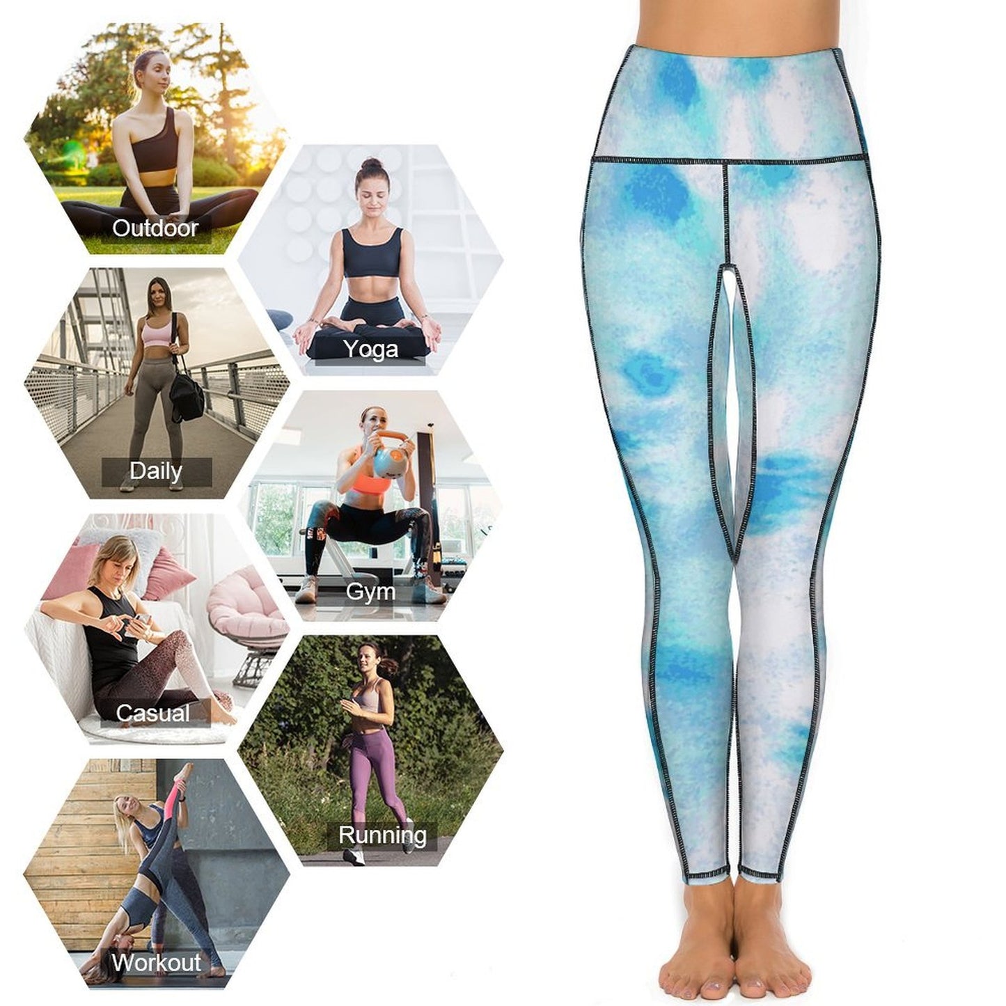 All-Over Print High Quality Yoga Pants