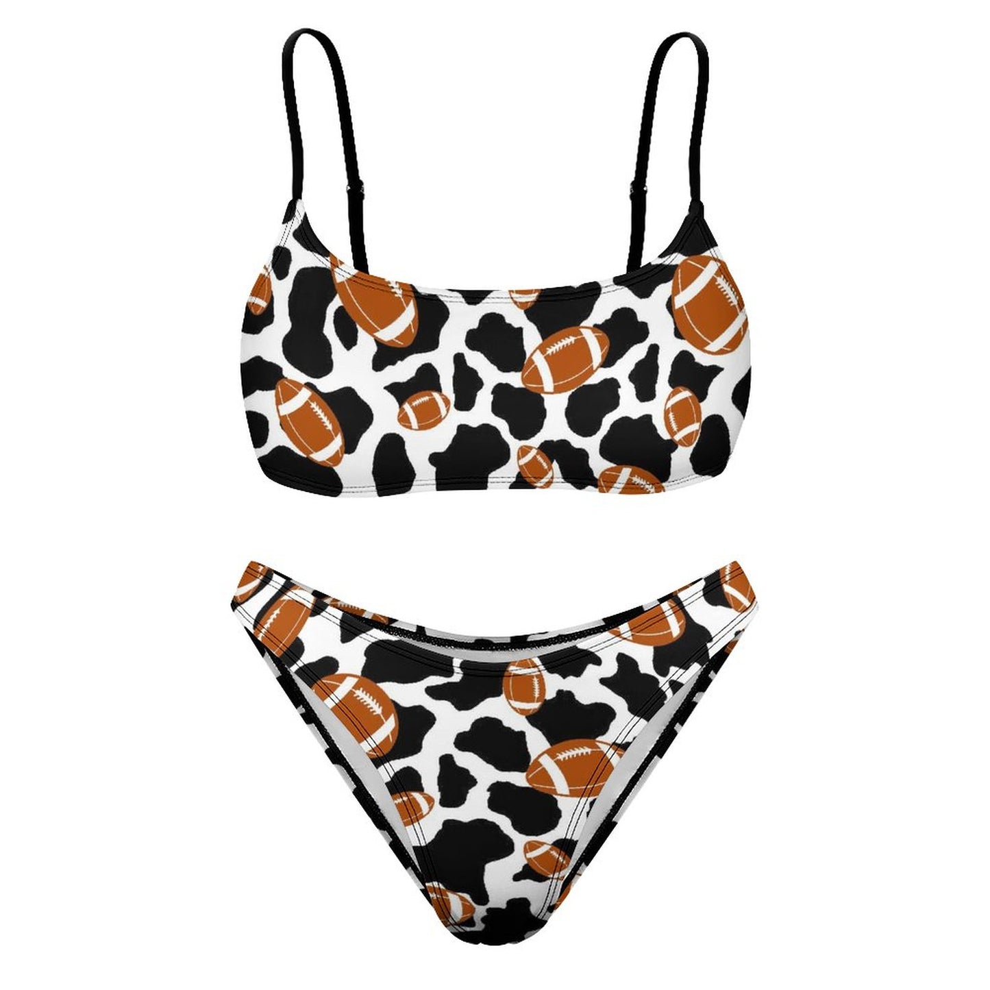 All-Over Print Bikini Swimwear