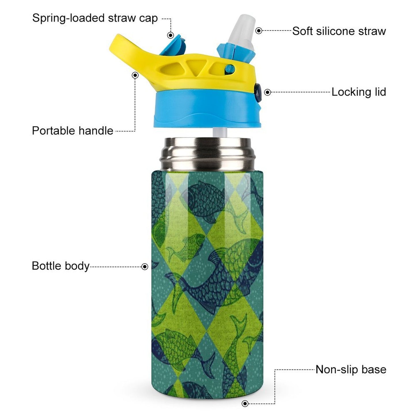 12oz|350ml Multicolor Pop-top Cup