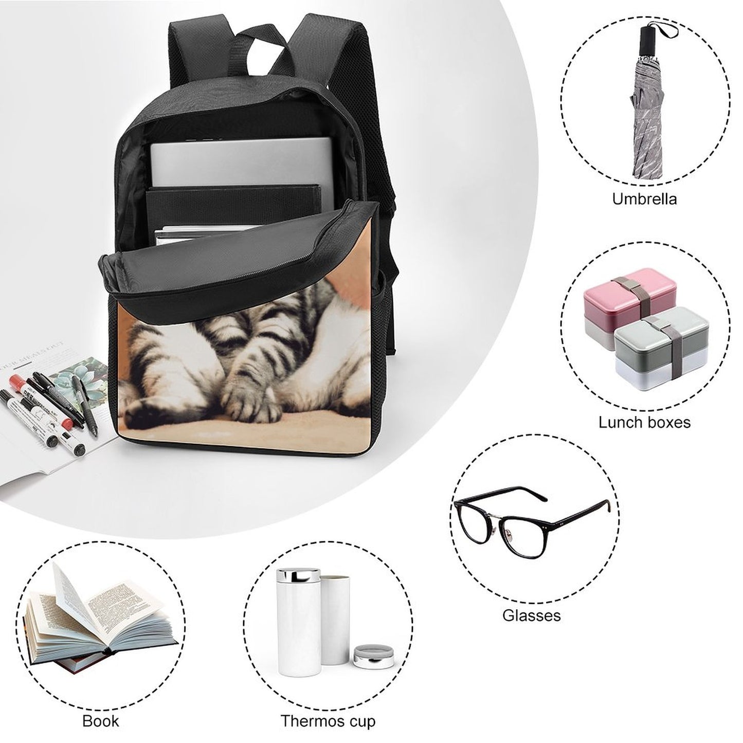 17 Inch Shoulder Backpack