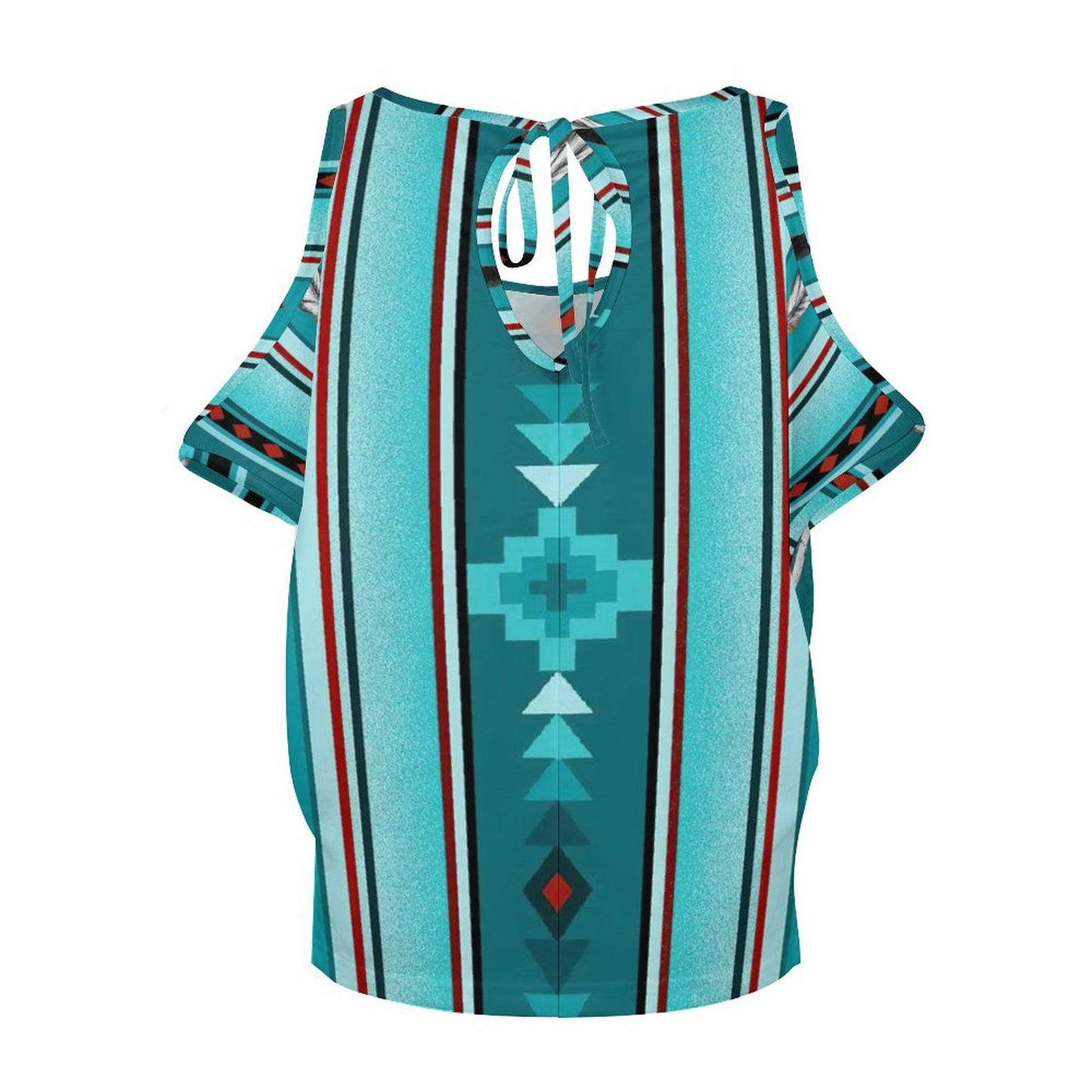 All-Over Print Women's Off Shoulder T-shirt