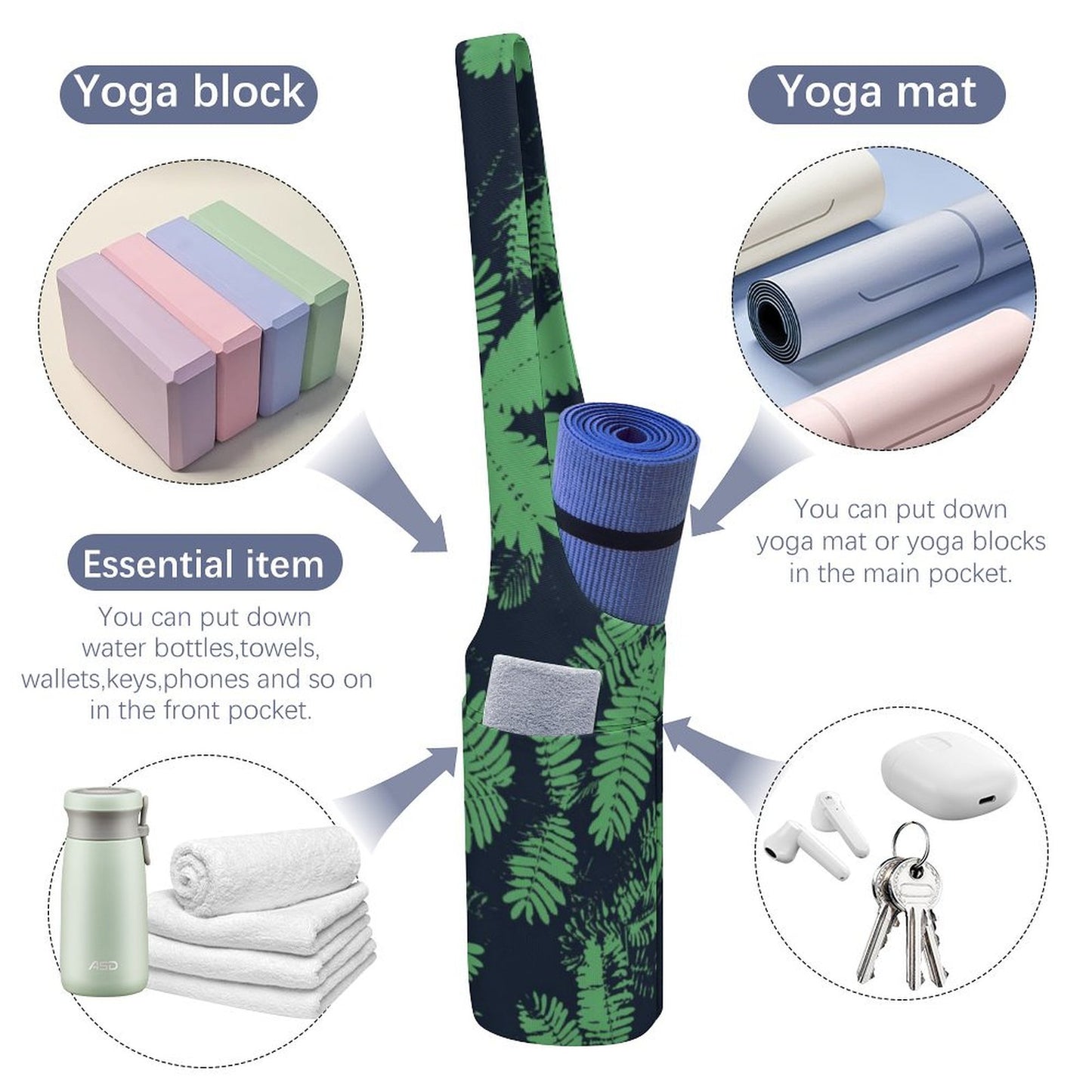 Yoga Mat Storage Bag