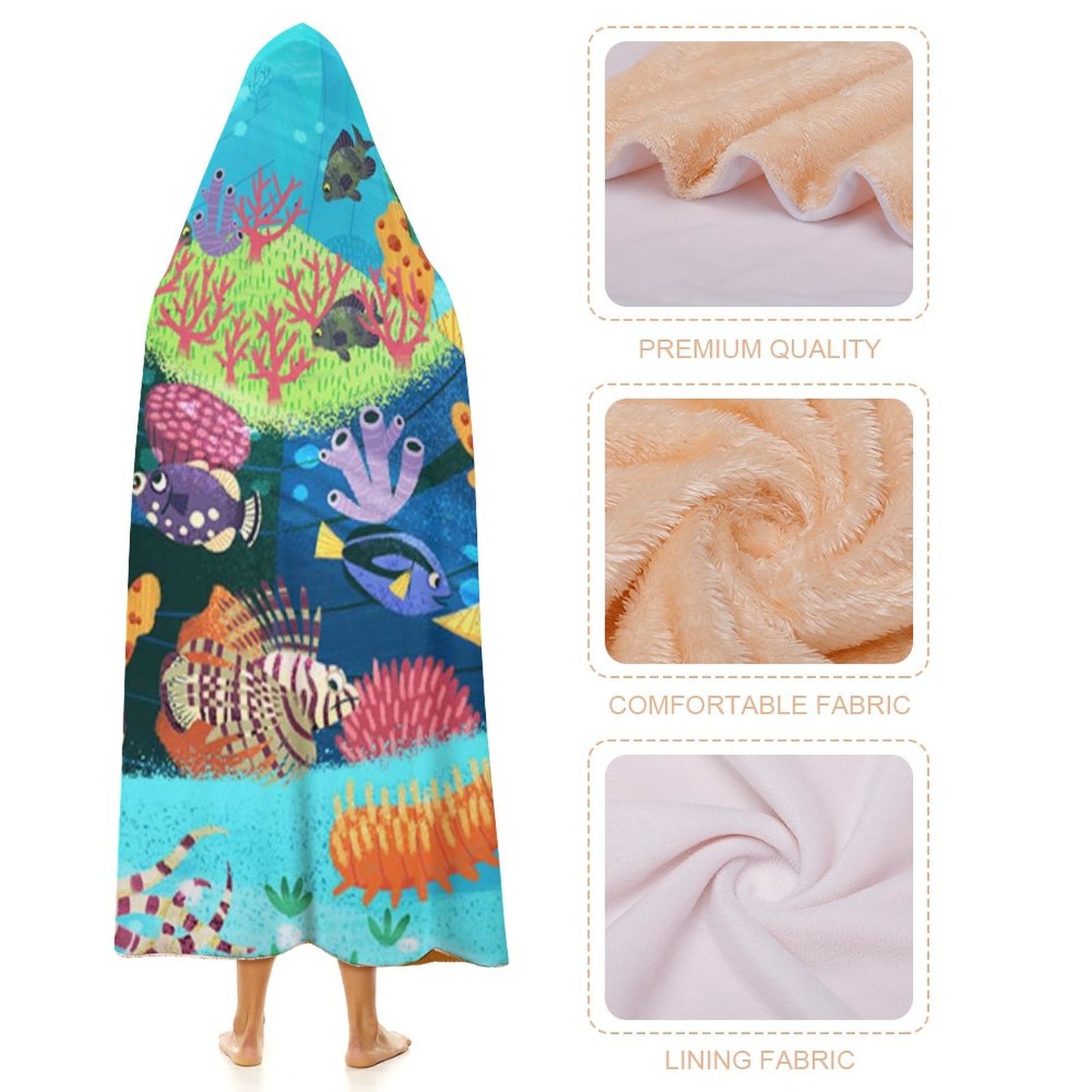 Cloak Hooded Blanket