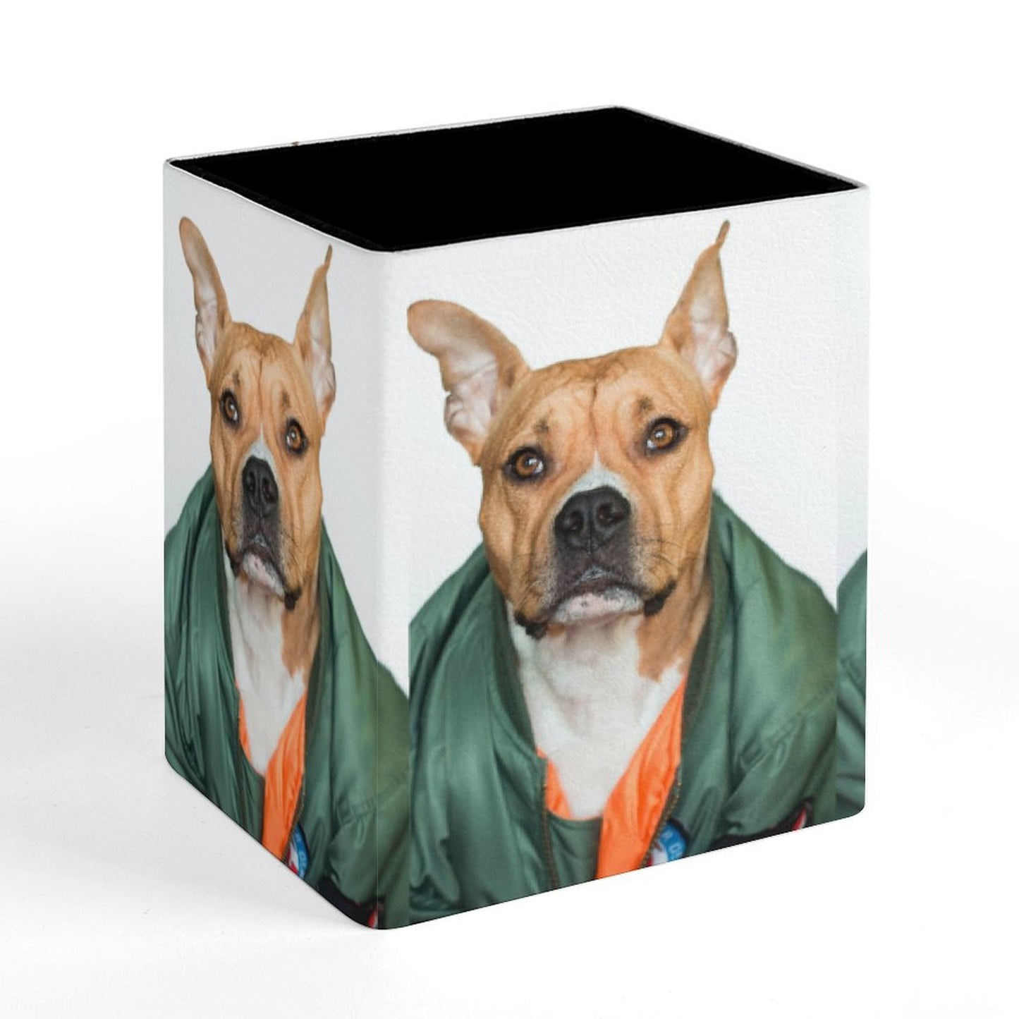 All-Over Print Square Pen Holder