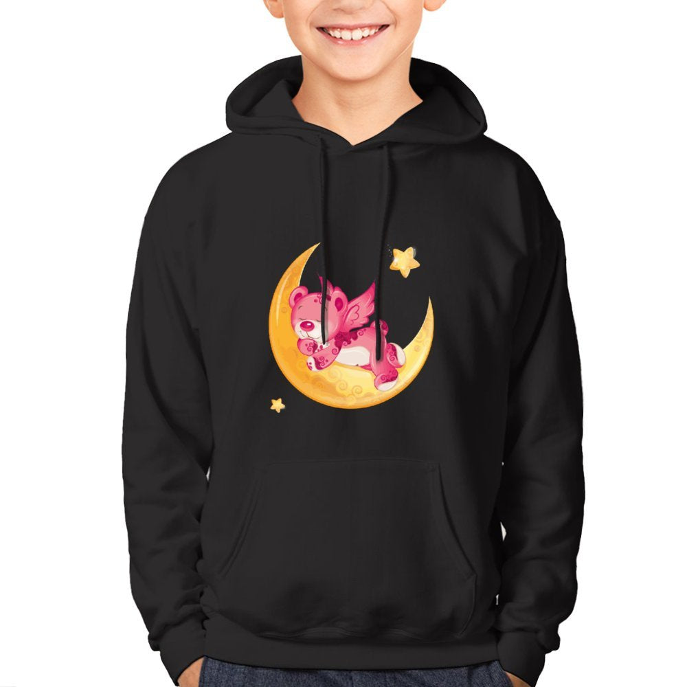 100% Cotton Teen Hoodie (with pocket/front print)