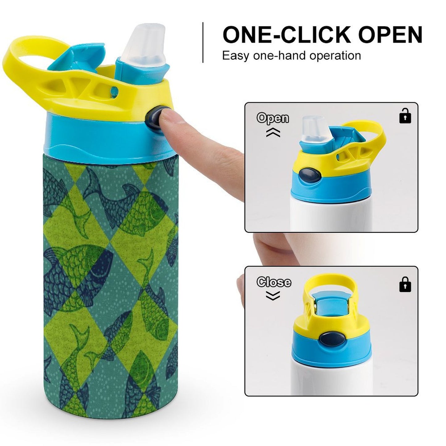 12oz|350ml Multicolor Pop-top Cup
