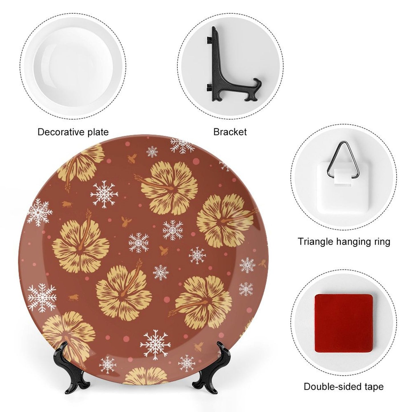 Bone China Decorative Plate