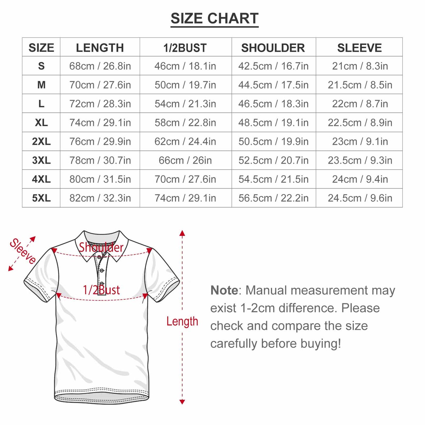All-Over Print Women's POLO Straight Top