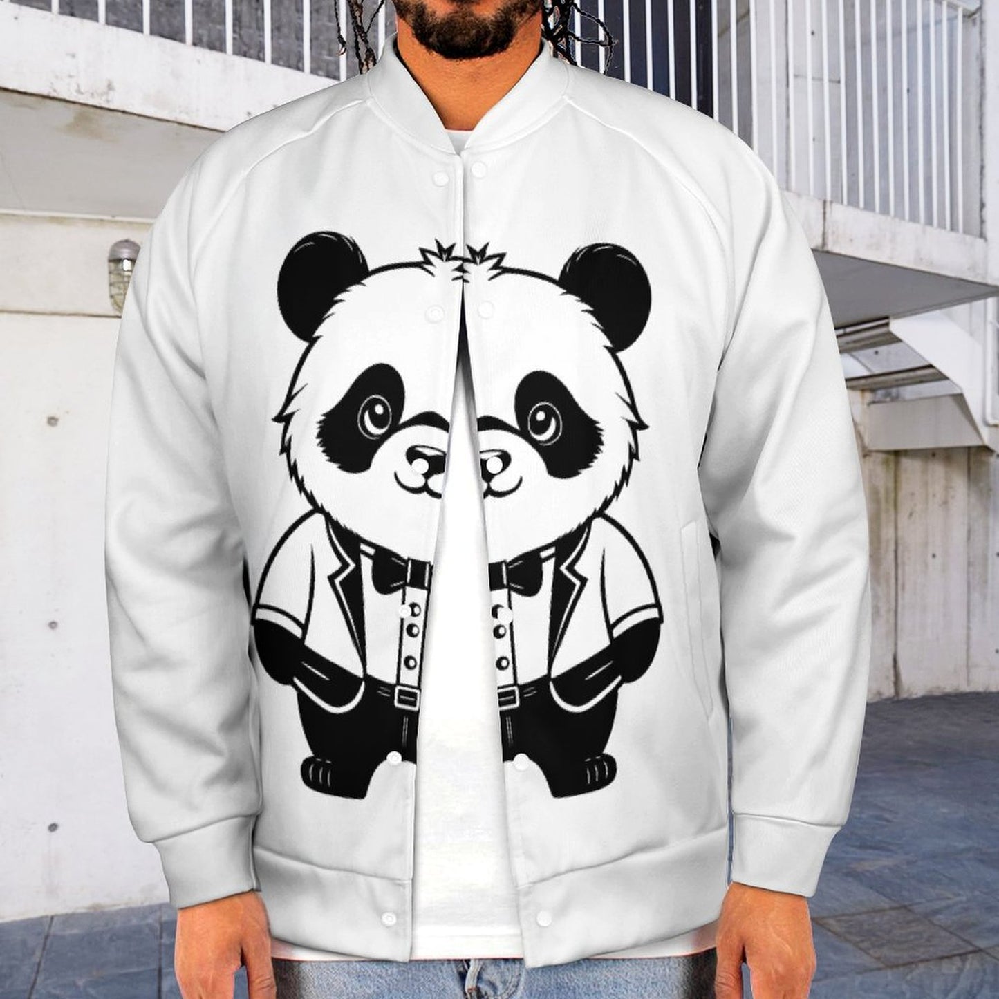 All-Over Print Baseball Jacket