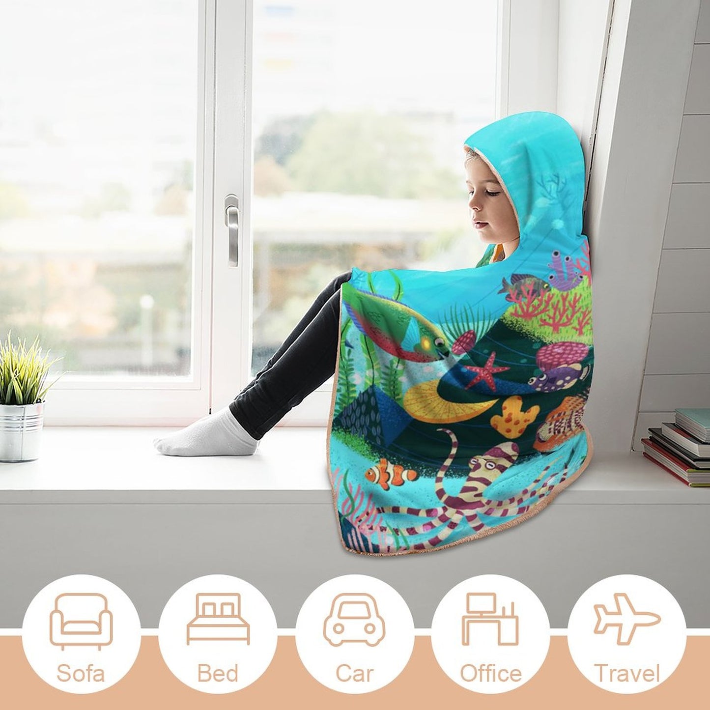 Cloak Hooded Blanket
