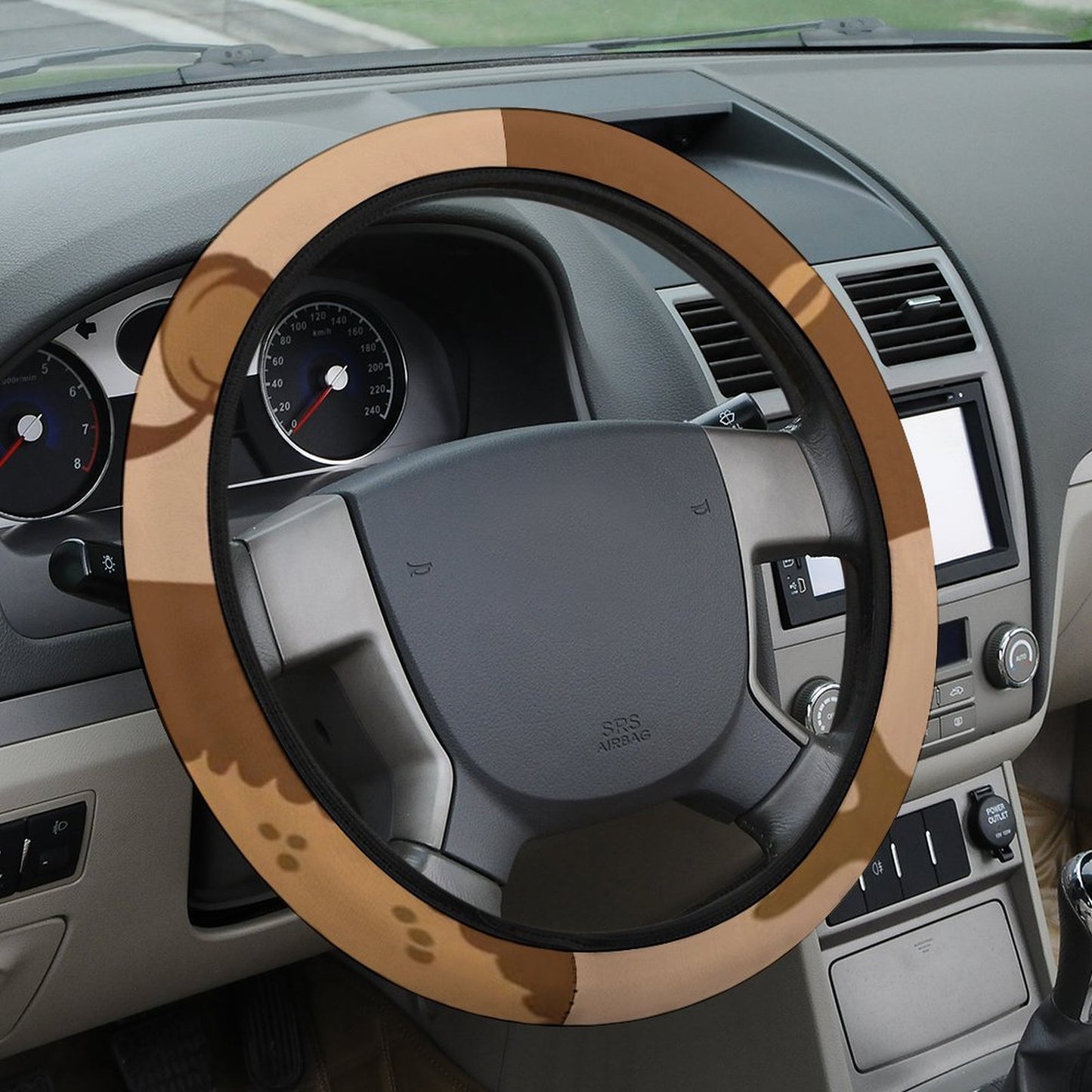 Car Steering Wheel Cover