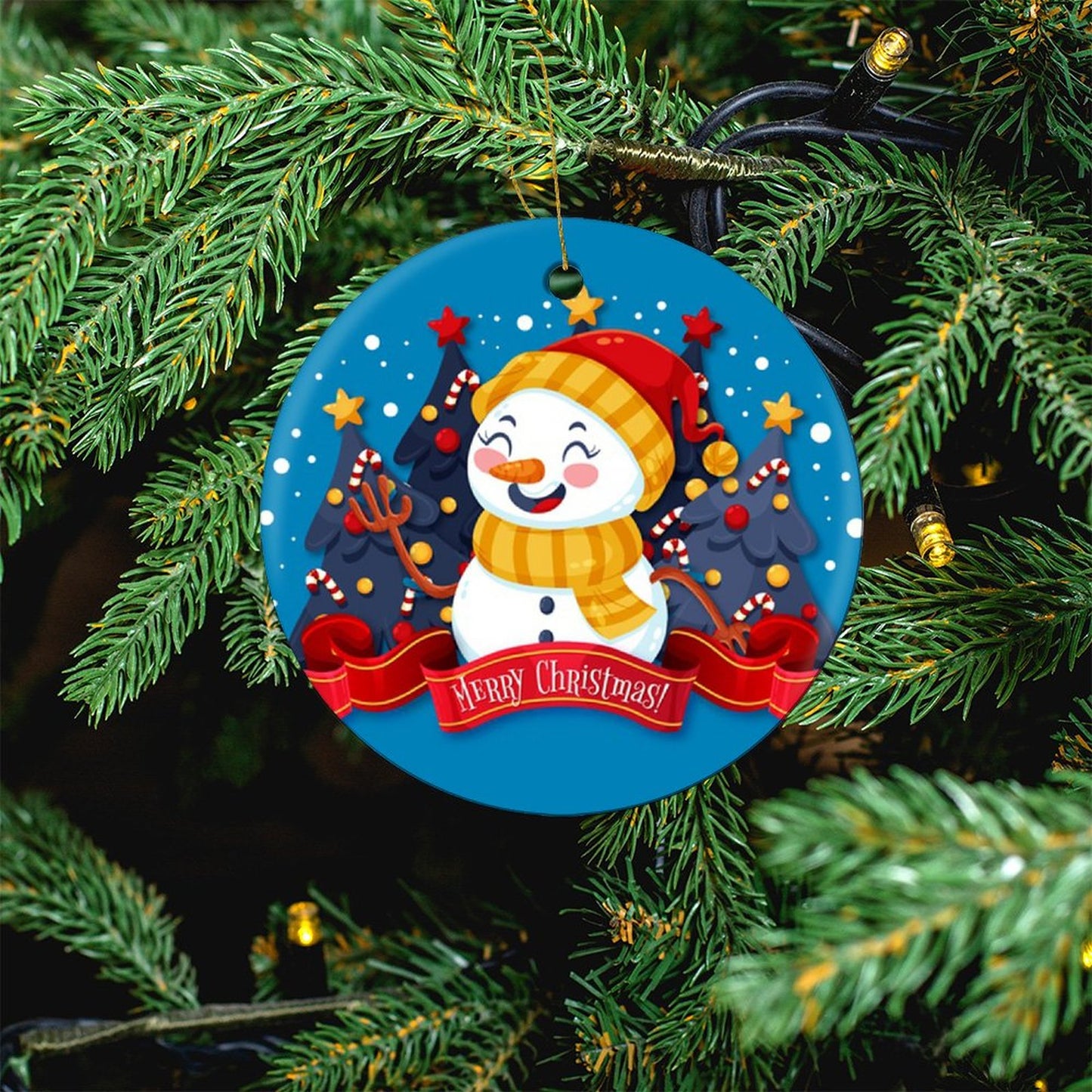 Christmas Round Ornaments