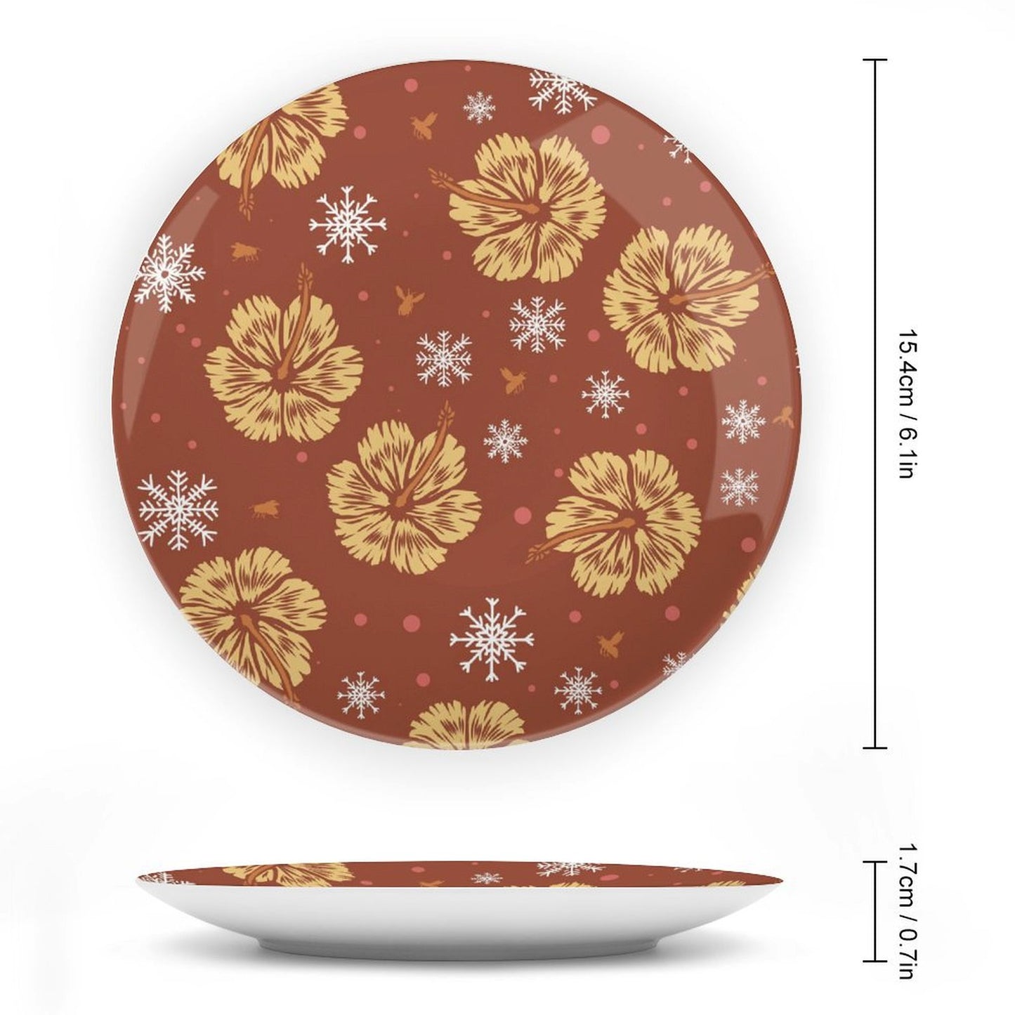 Bone China Decorative Plate
