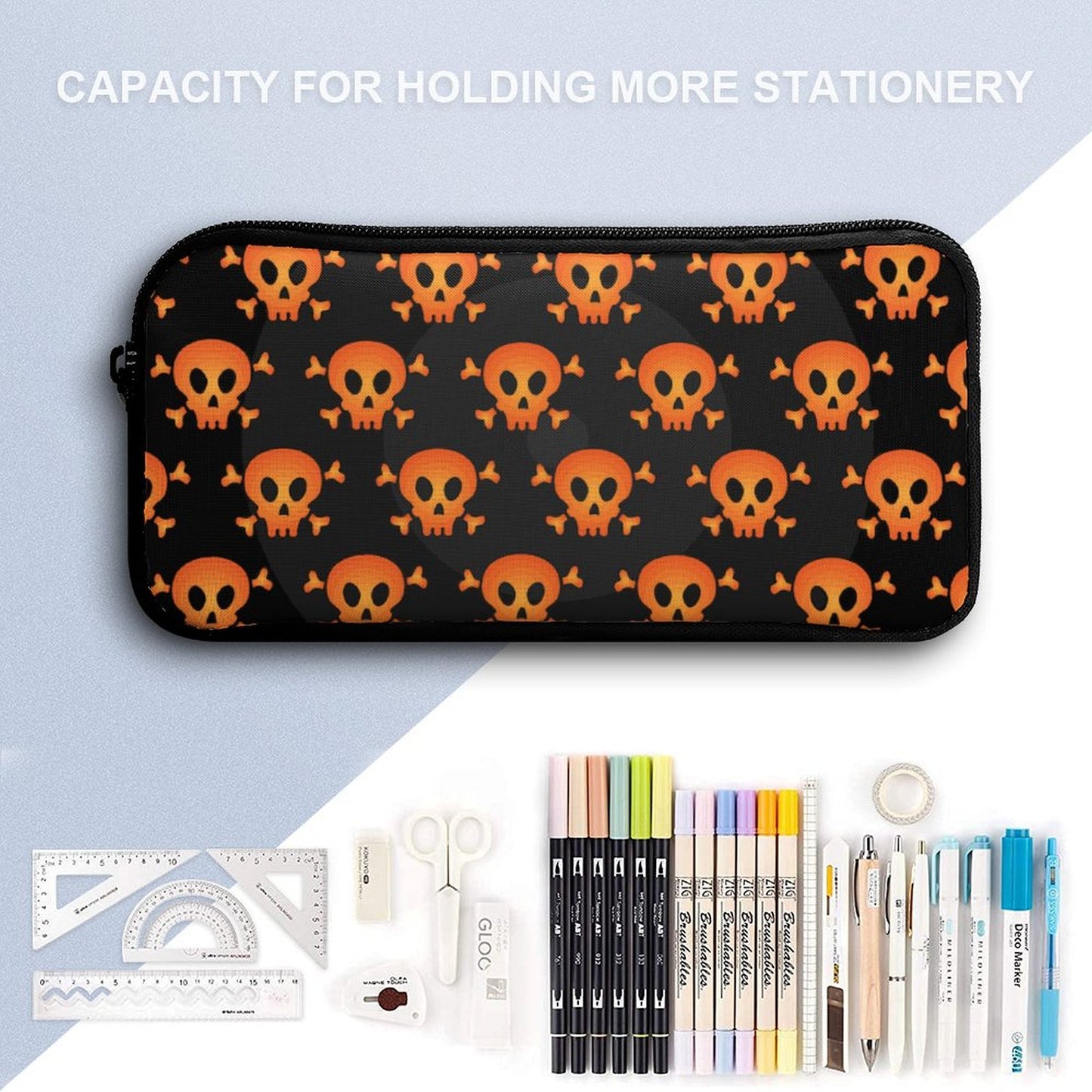 School Bag Portable Lunch Bag Stationery Bag Set
