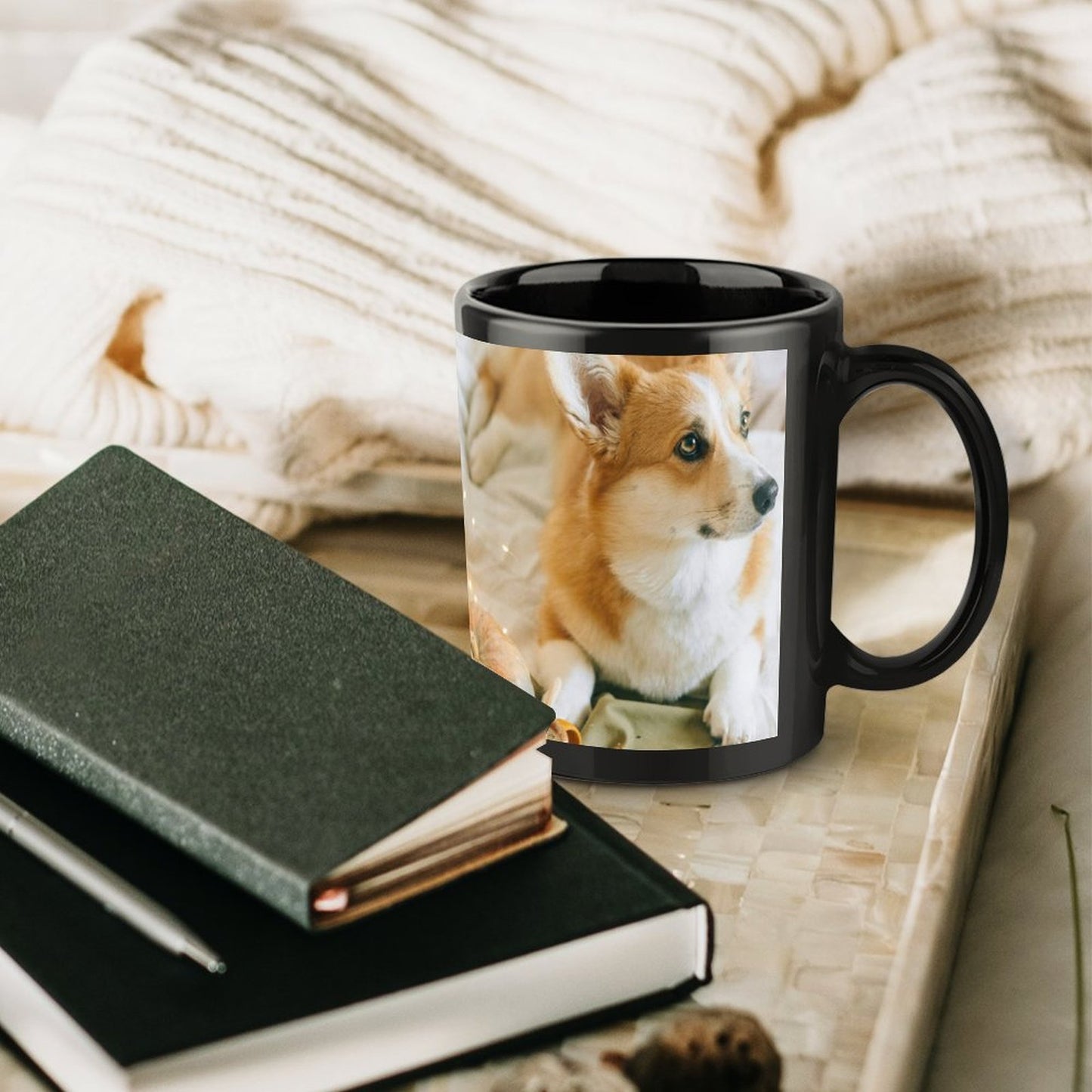 11oz Black Mug