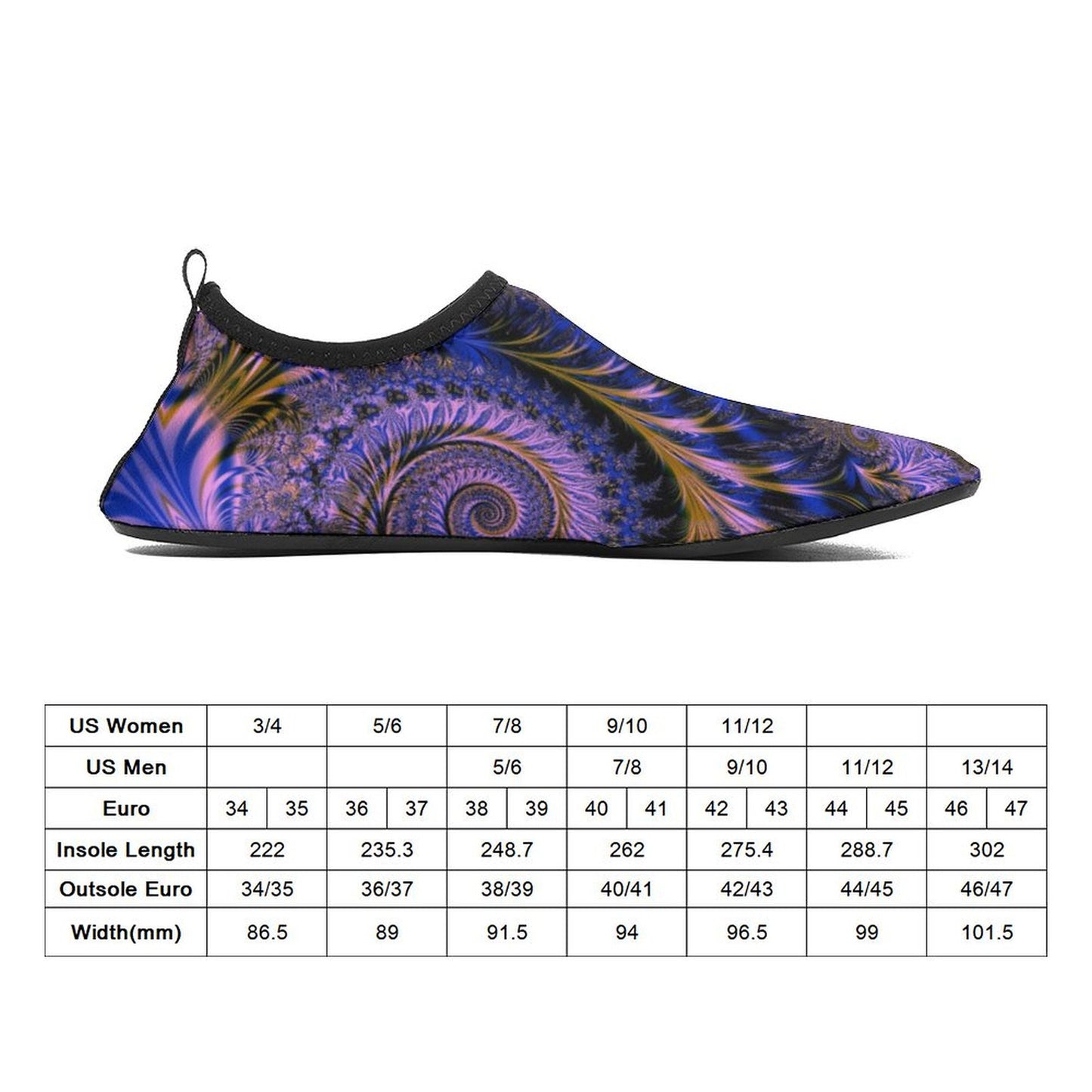 All-Over Print Wading Shoes