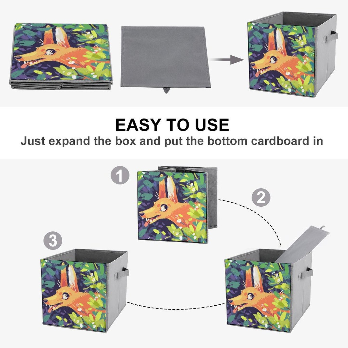 Folding Storage Bins