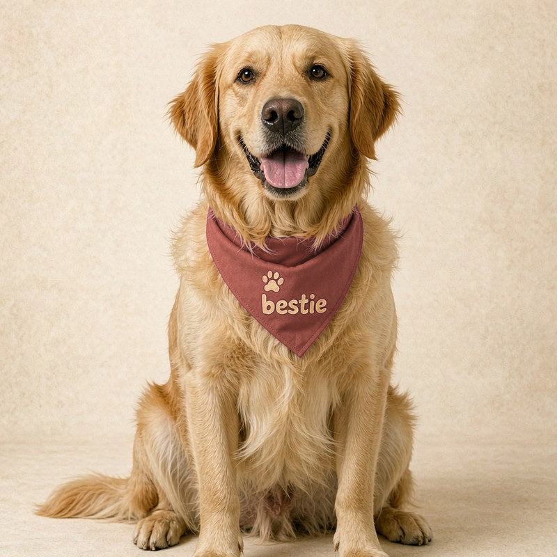 Pet Products โ dog wearing a custom bandana