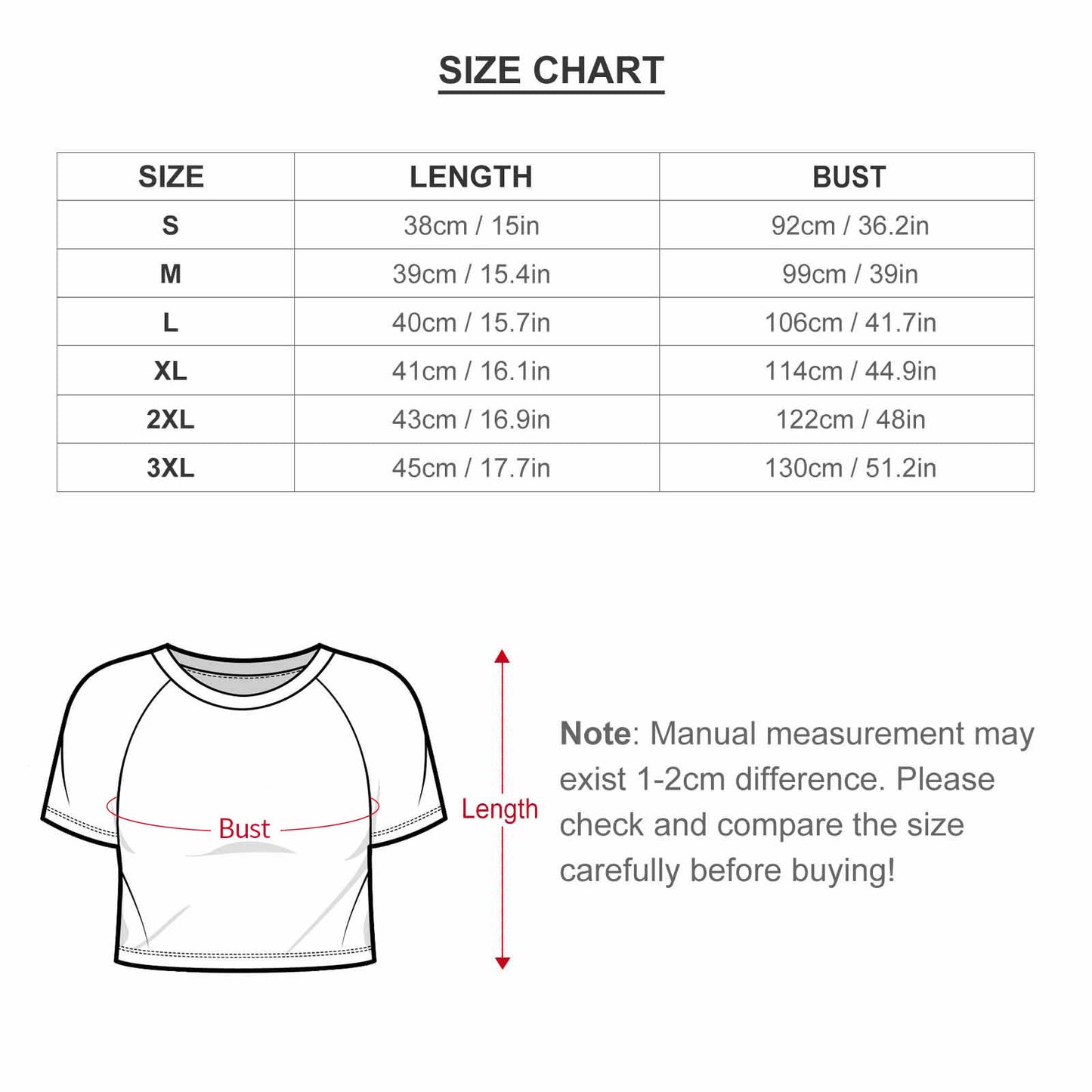 All-Over Print Women's  Short Sleeved Navel Exposed