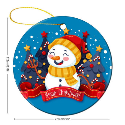 Christmas Round Ornaments