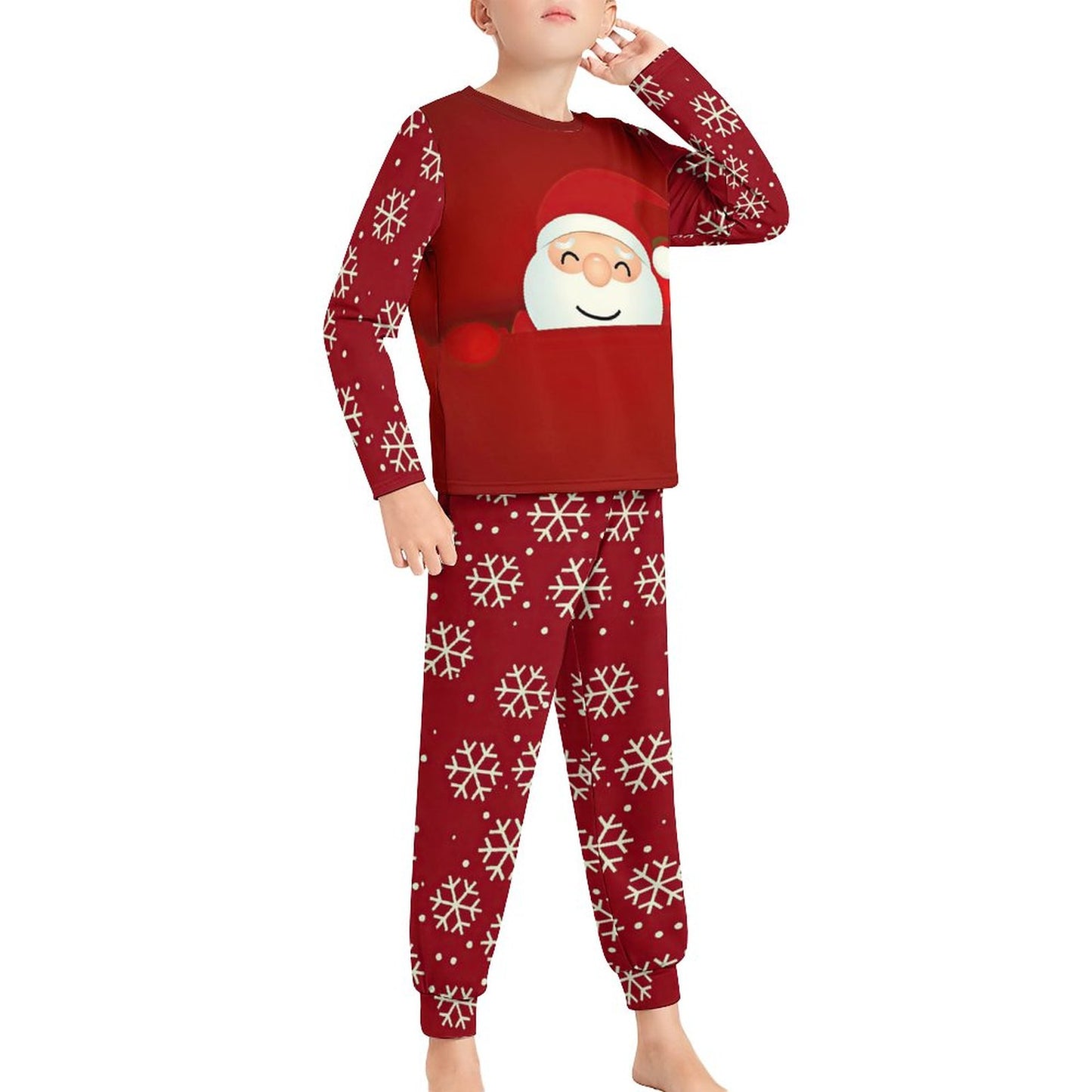 All-Over Print Children's Pajama Suit