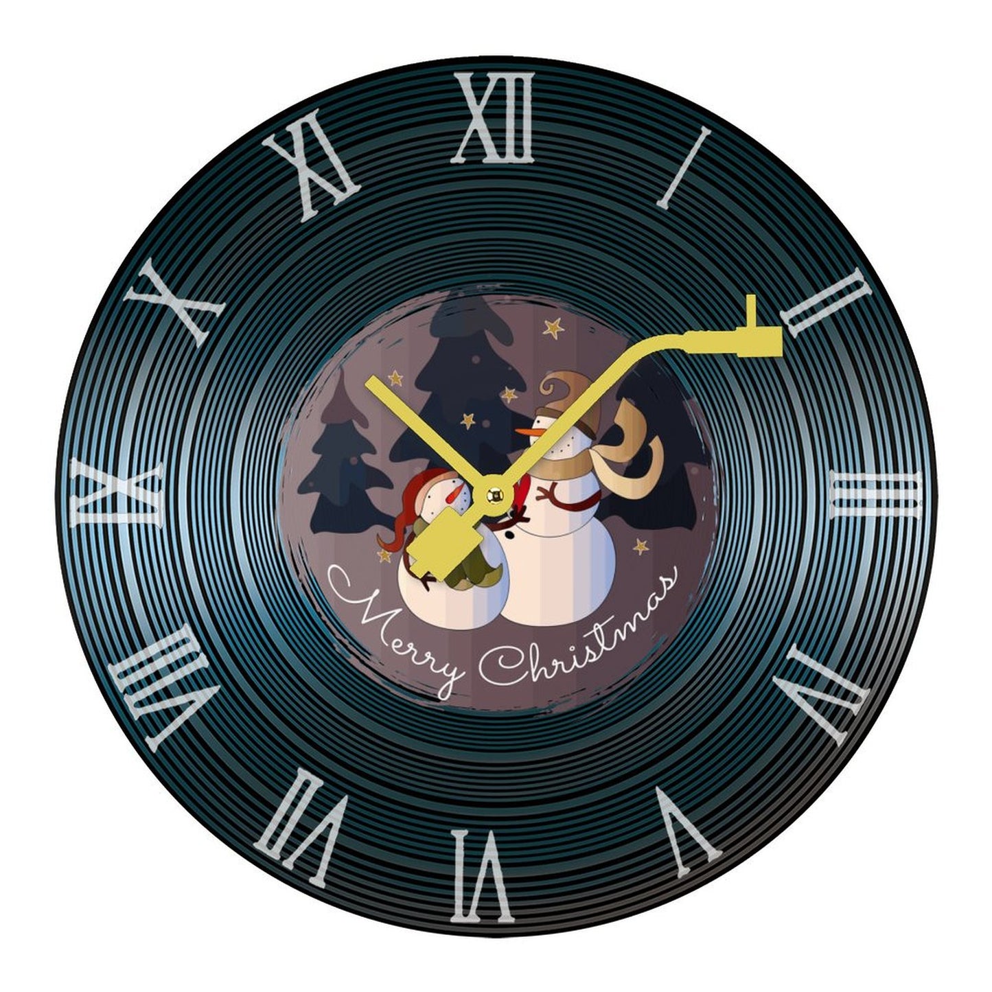 Record Wall Clock