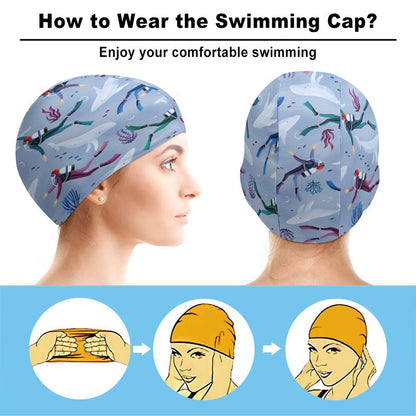 All-Over Print Swimming Cap