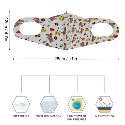 Children Decorate Dust Masks
