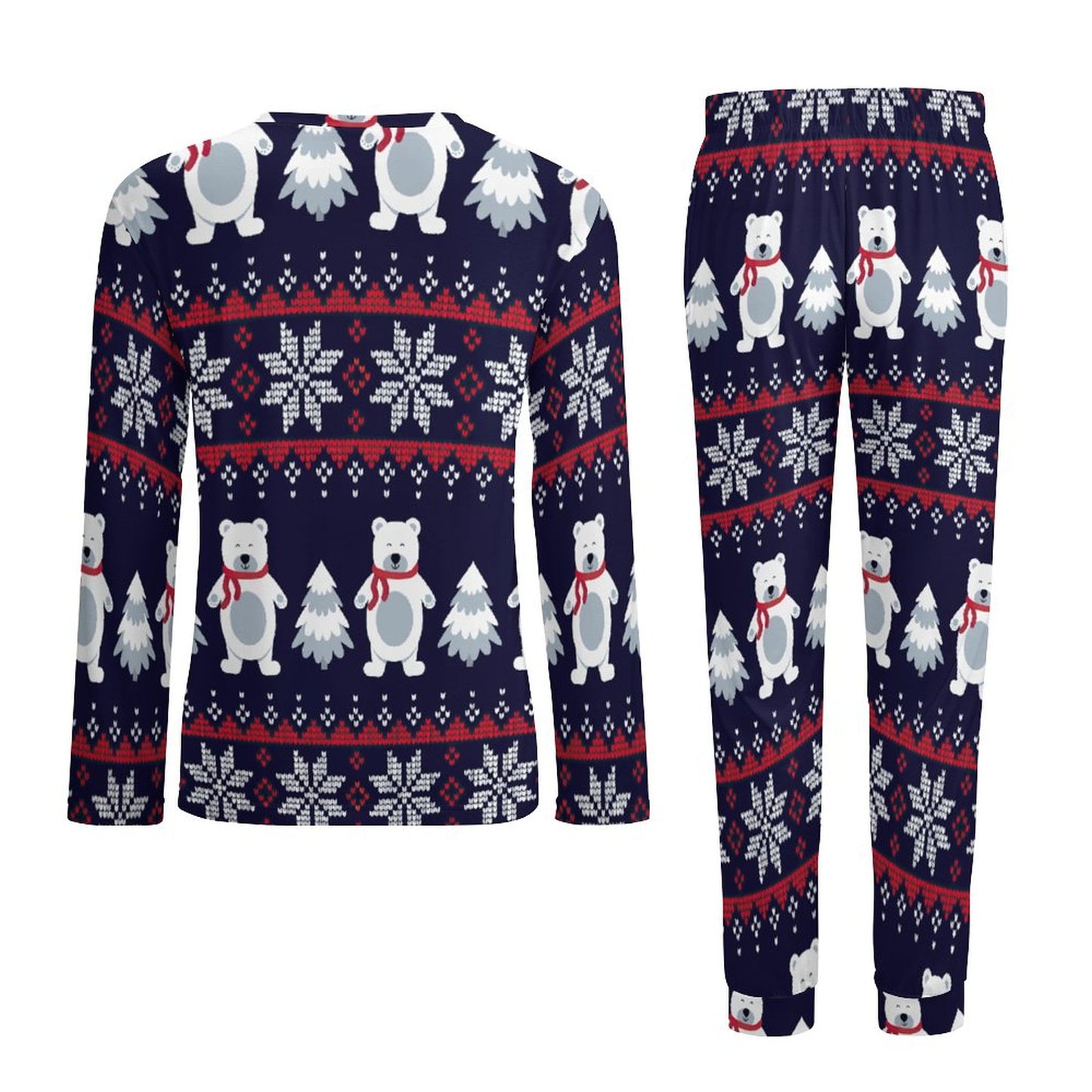 All-Over Print Men's Soft Pajama Set