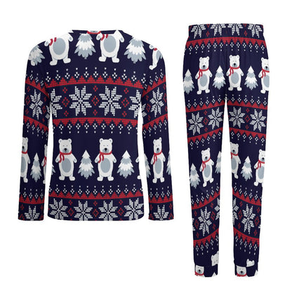 All-Over Print Men's Soft Pajama Set
