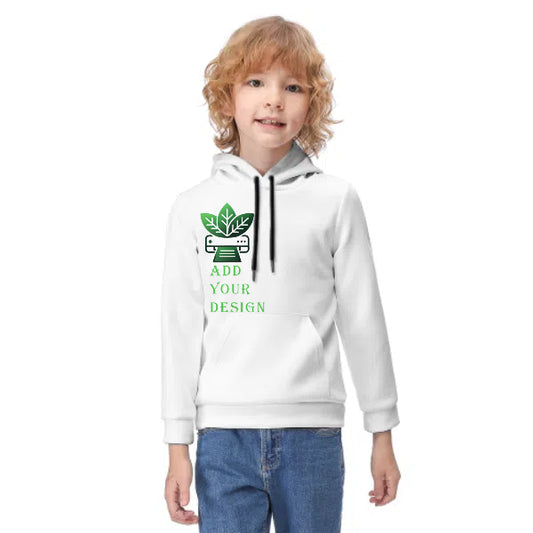 All-Over Print Children's Fleece Hoodie