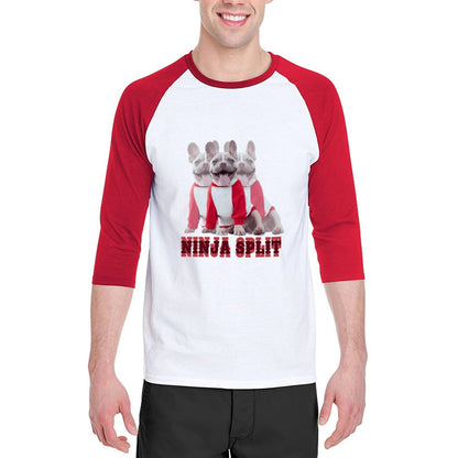 100% Cotton Men's Three Quarter  Sleeve T-Shirt