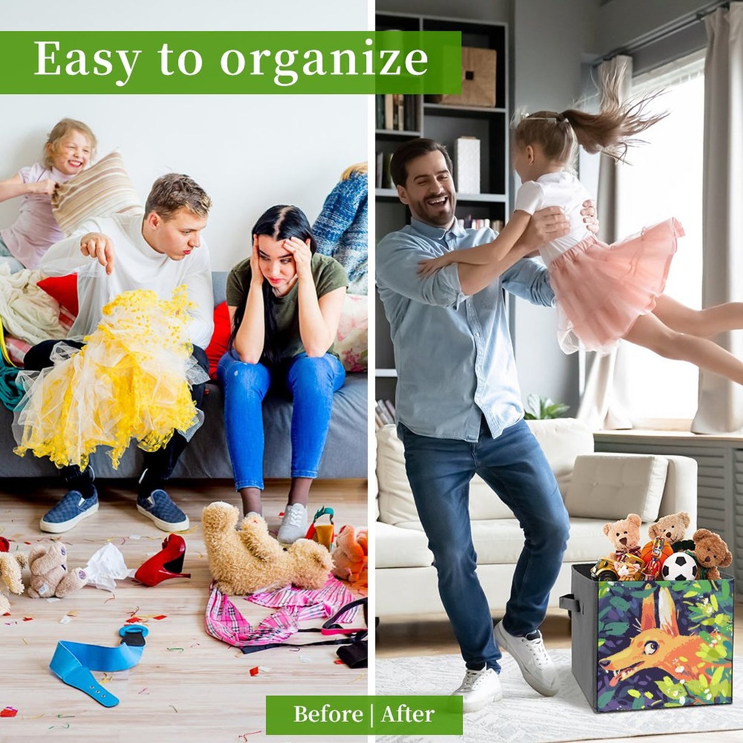 Folding Storage Bins