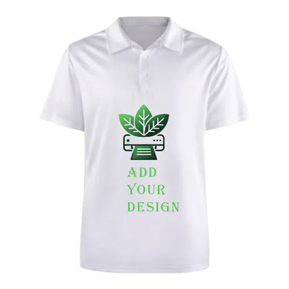 All-Over Print Men's Polo Straight Shirt